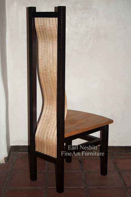 shows bent laminate slats